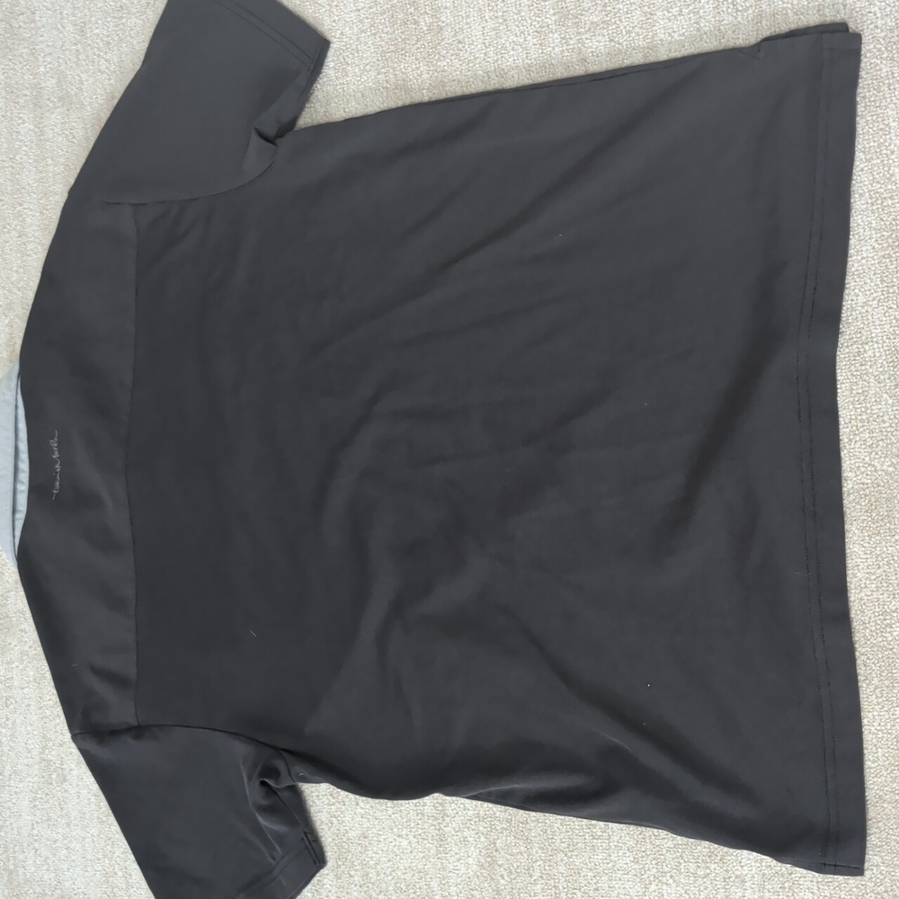 Travis Mathew Black Polo with Gray Accents - Picture 4 of 6